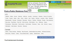 Desktop Screenshot of helpmypr.com
